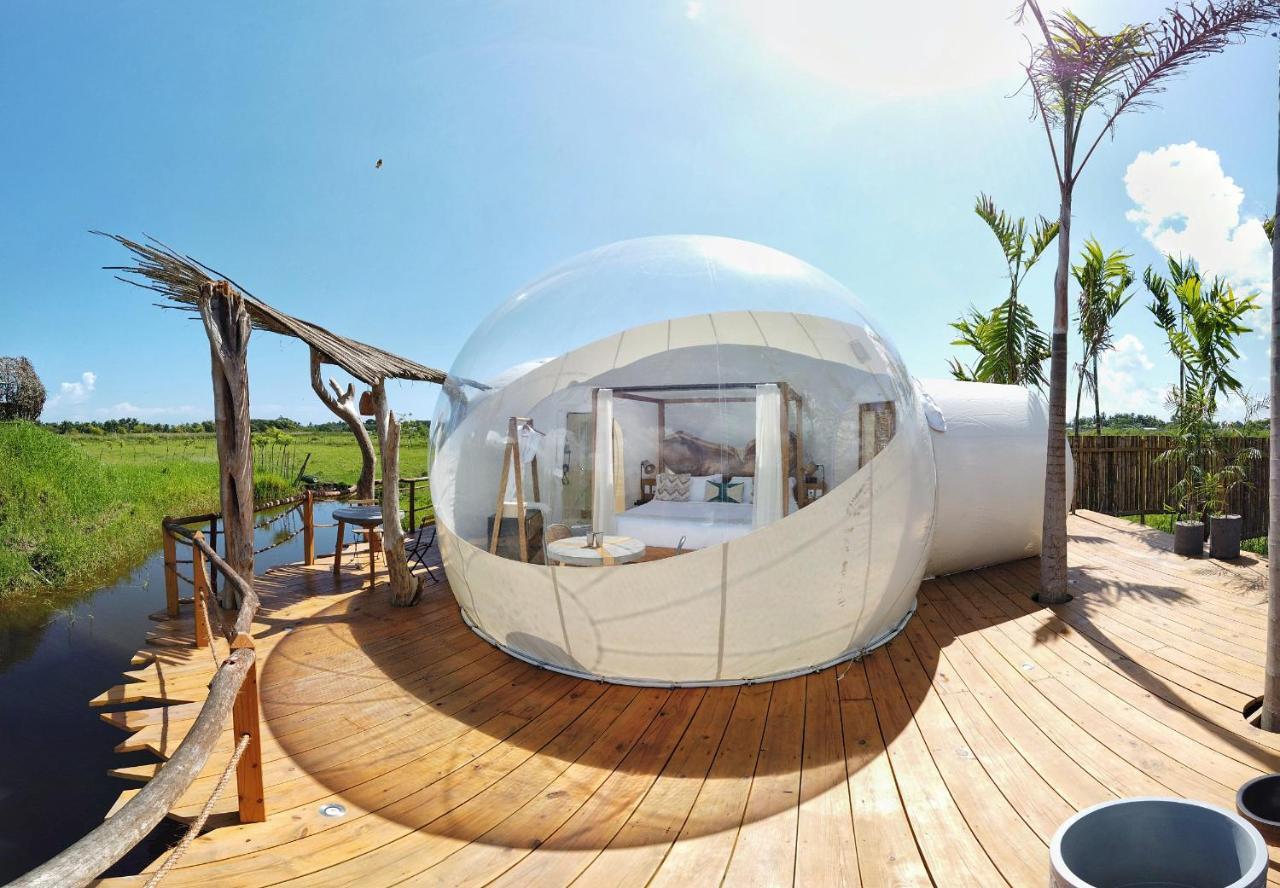 Green Land Bubble Glamping Cabarete Buitenkant foto