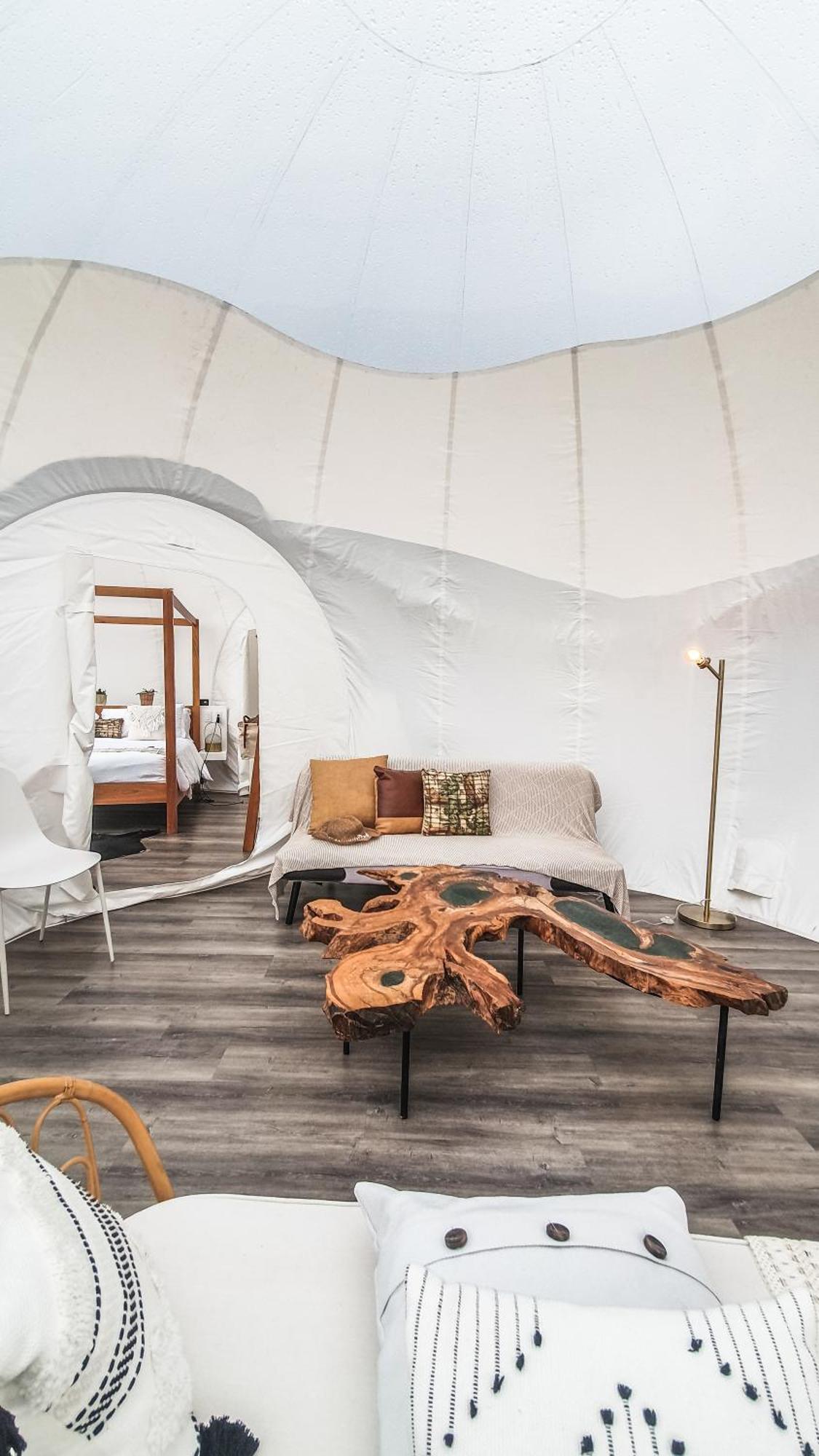 Green Land Bubble Glamping Cabarete Buitenkant foto