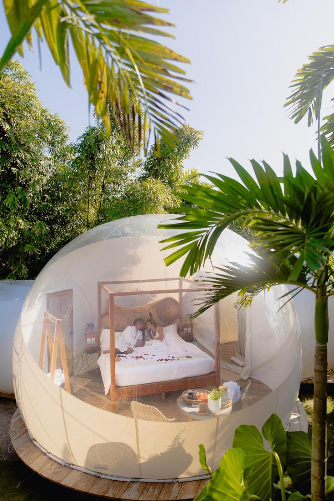 Green Land Bubble Glamping Cabarete Buitenkant foto