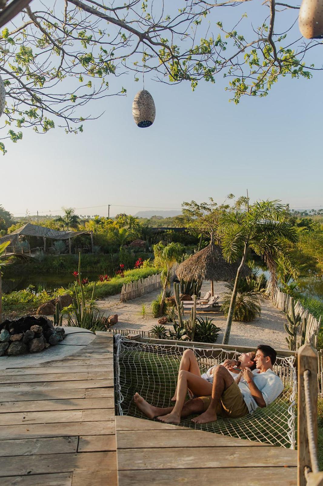 Green Land Bubble Glamping Cabarete Buitenkant foto