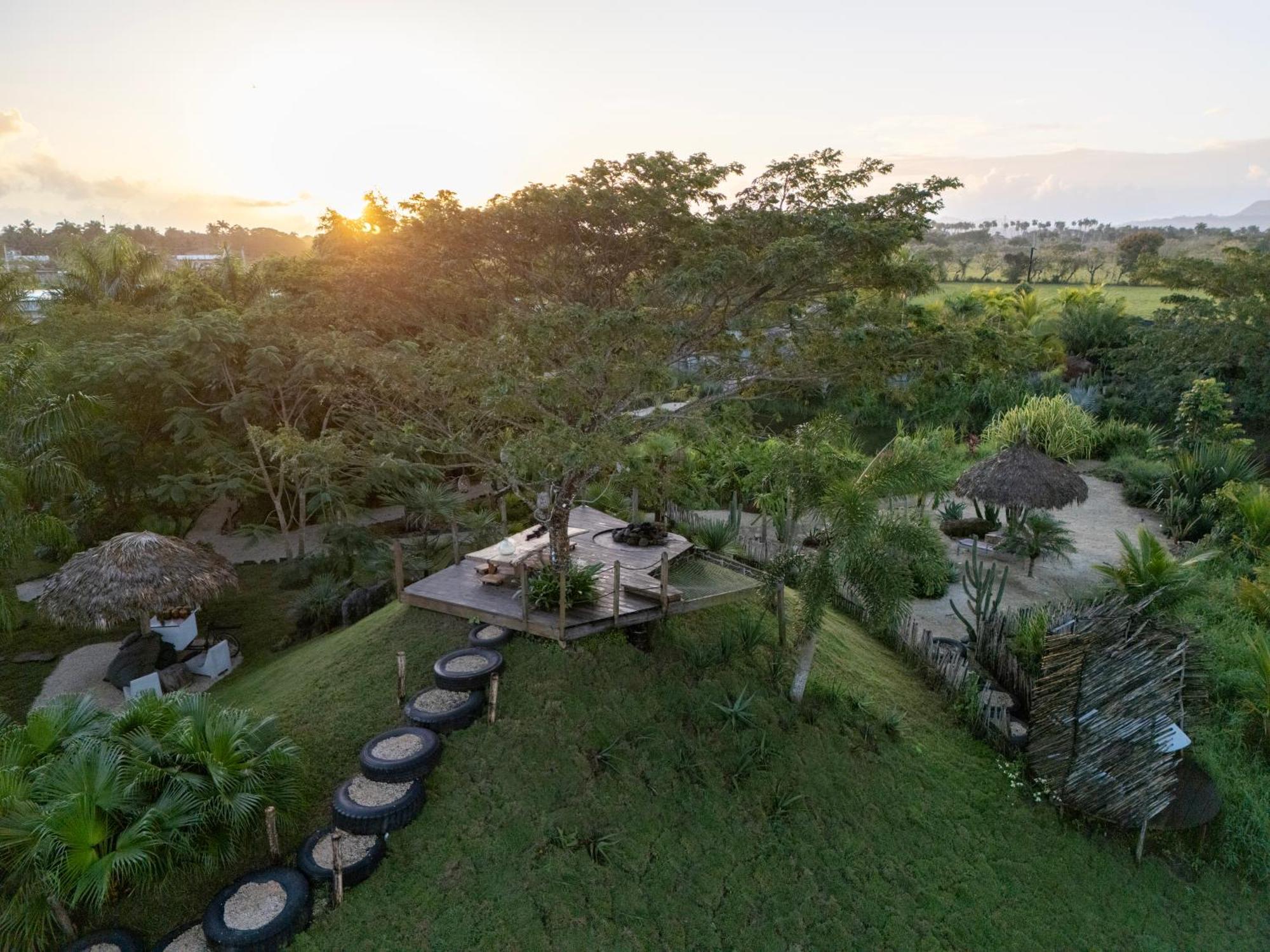 Green Land Bubble Glamping Cabarete Buitenkant foto
