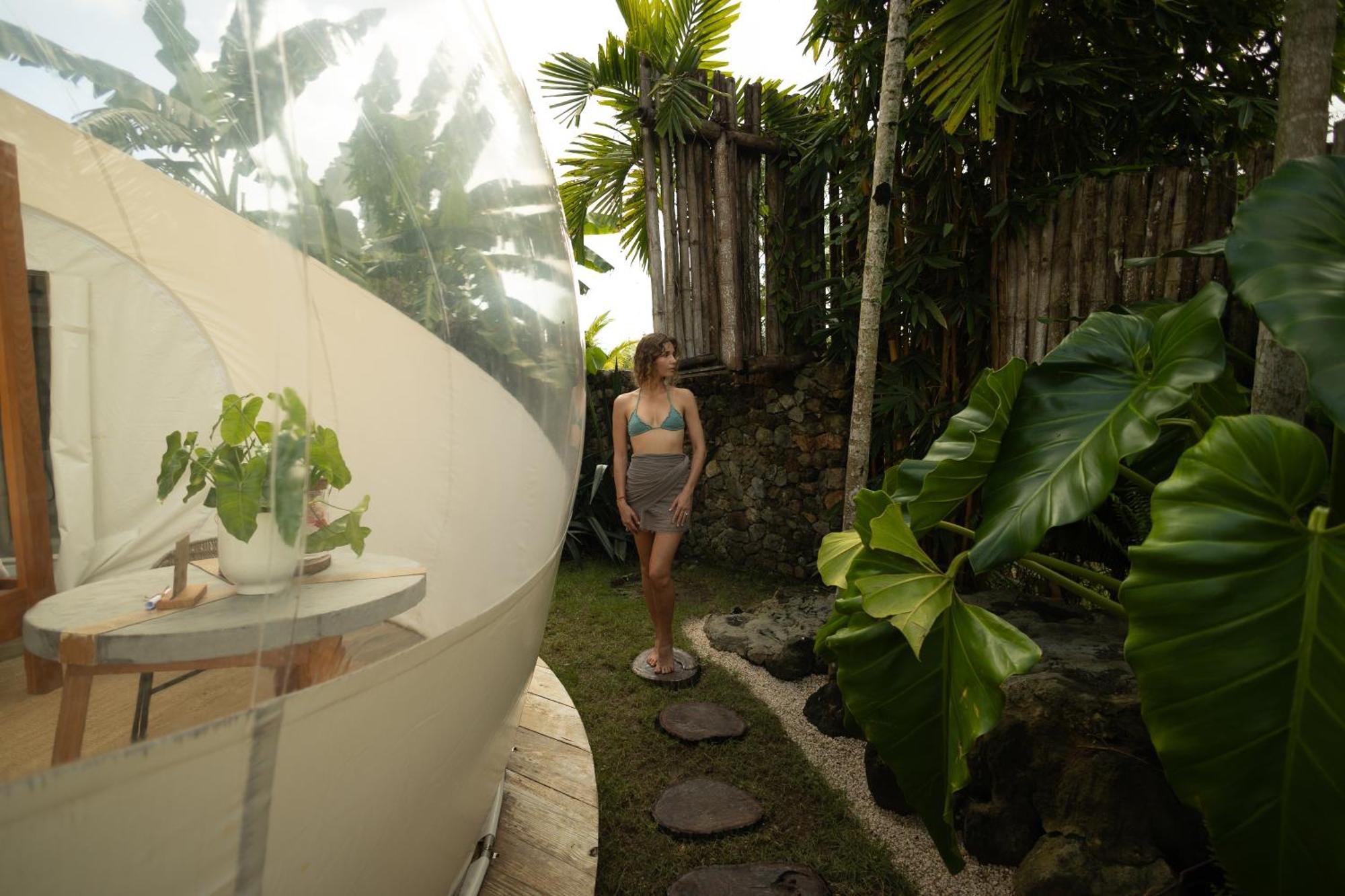 Green Land Bubble Glamping Cabarete Buitenkant foto